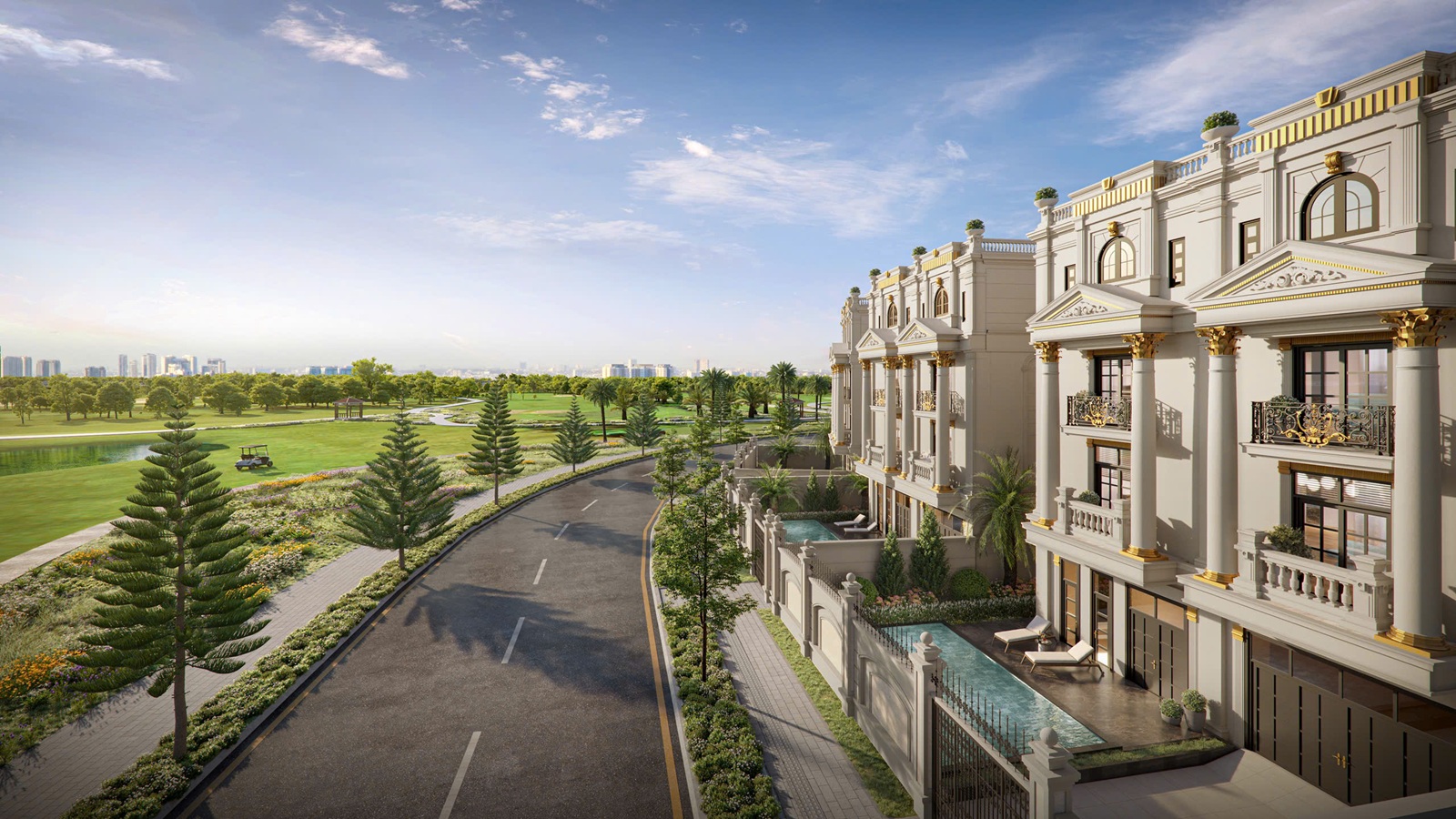 dự án long biên golf villas