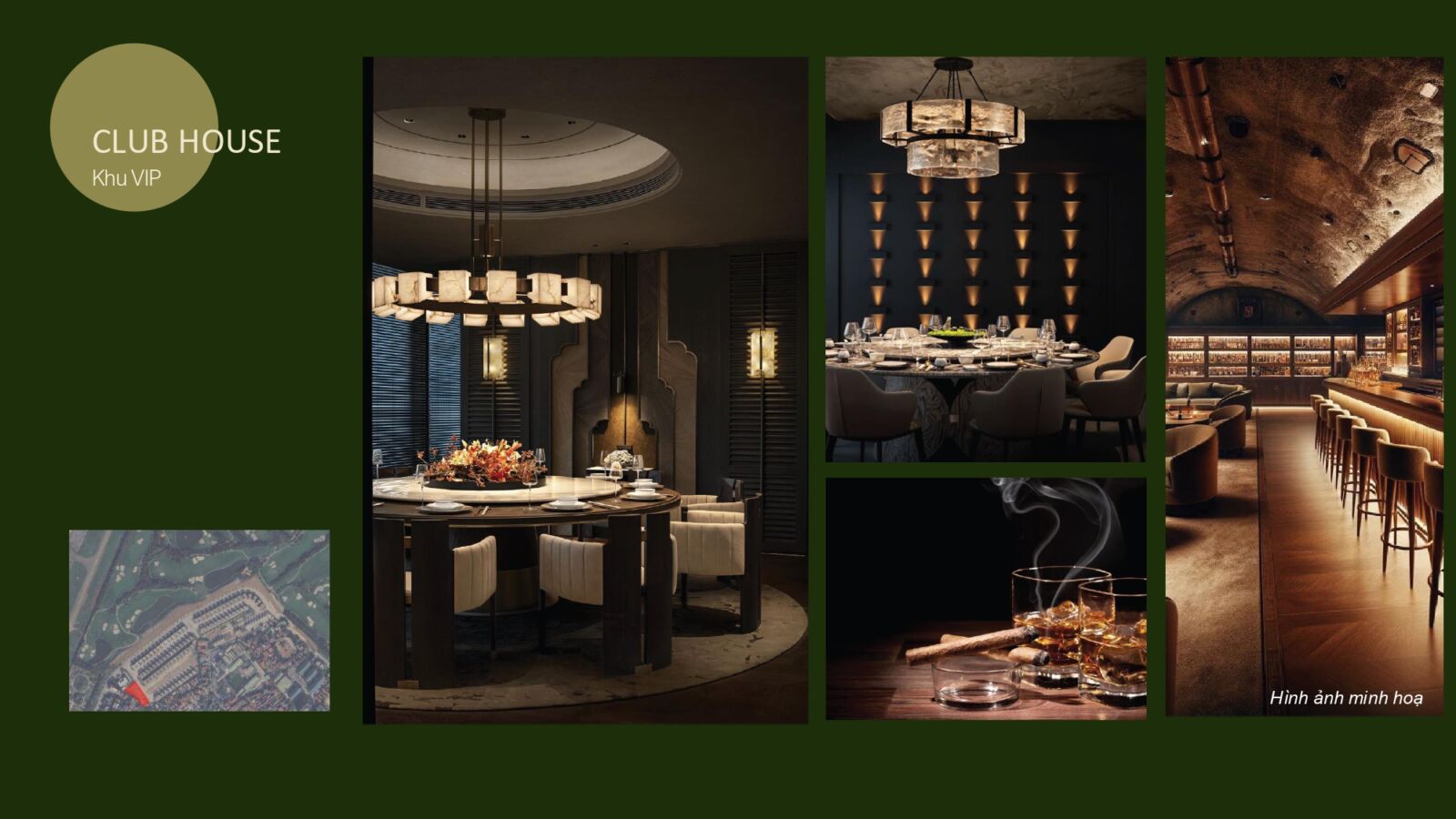 tiện ích dự án long biên golf villas