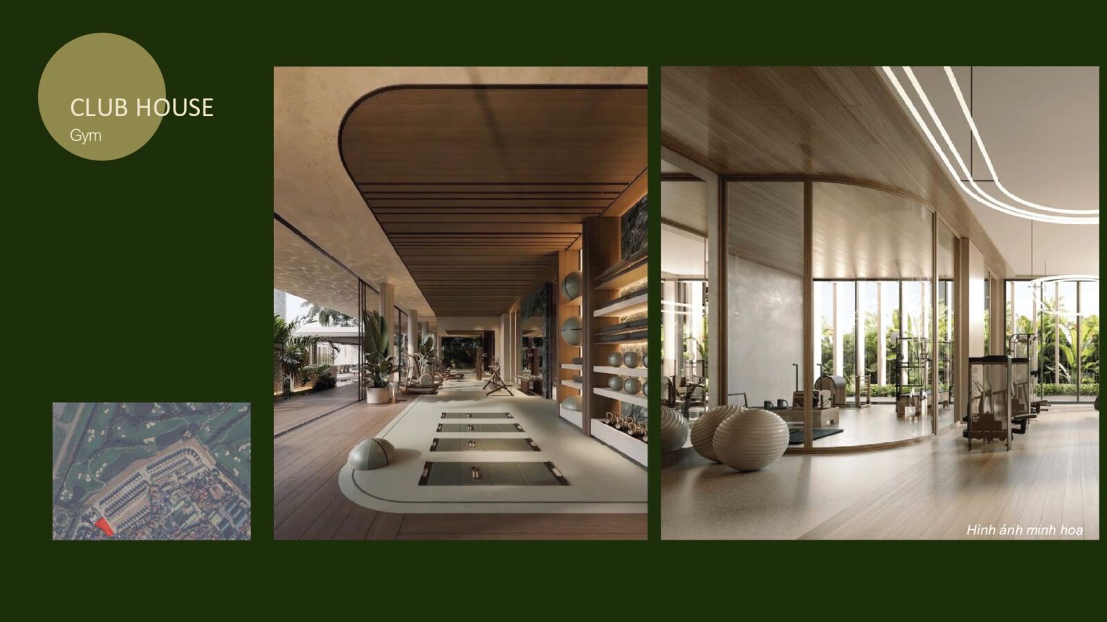 tiện ích dự án long biên golf villas