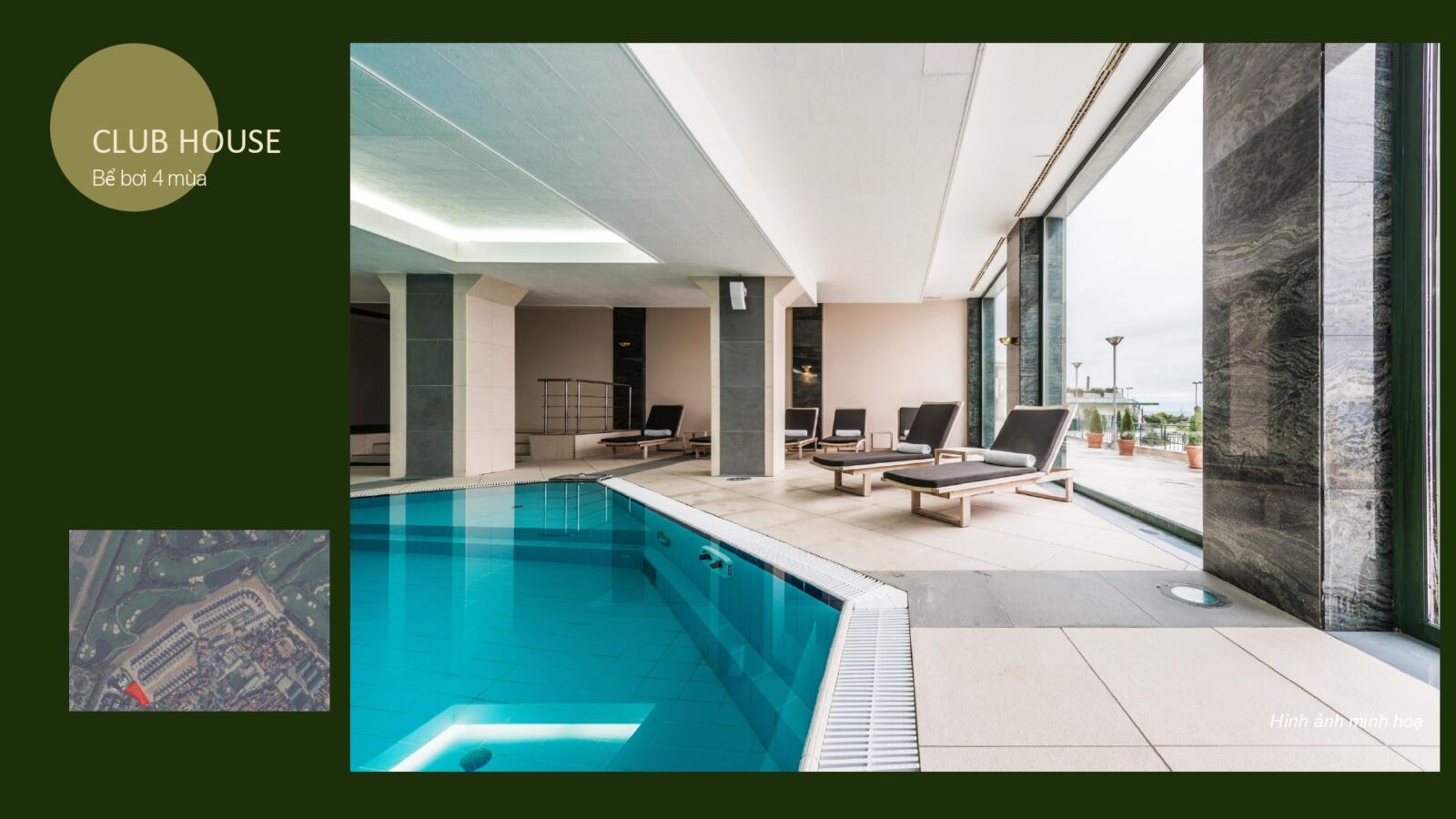 tiện ích dự án long biên golf villas