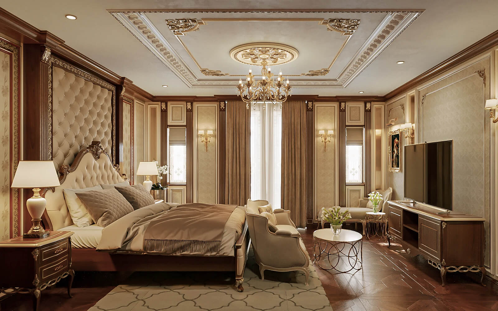 nội thất biệt thự long biên golf villas