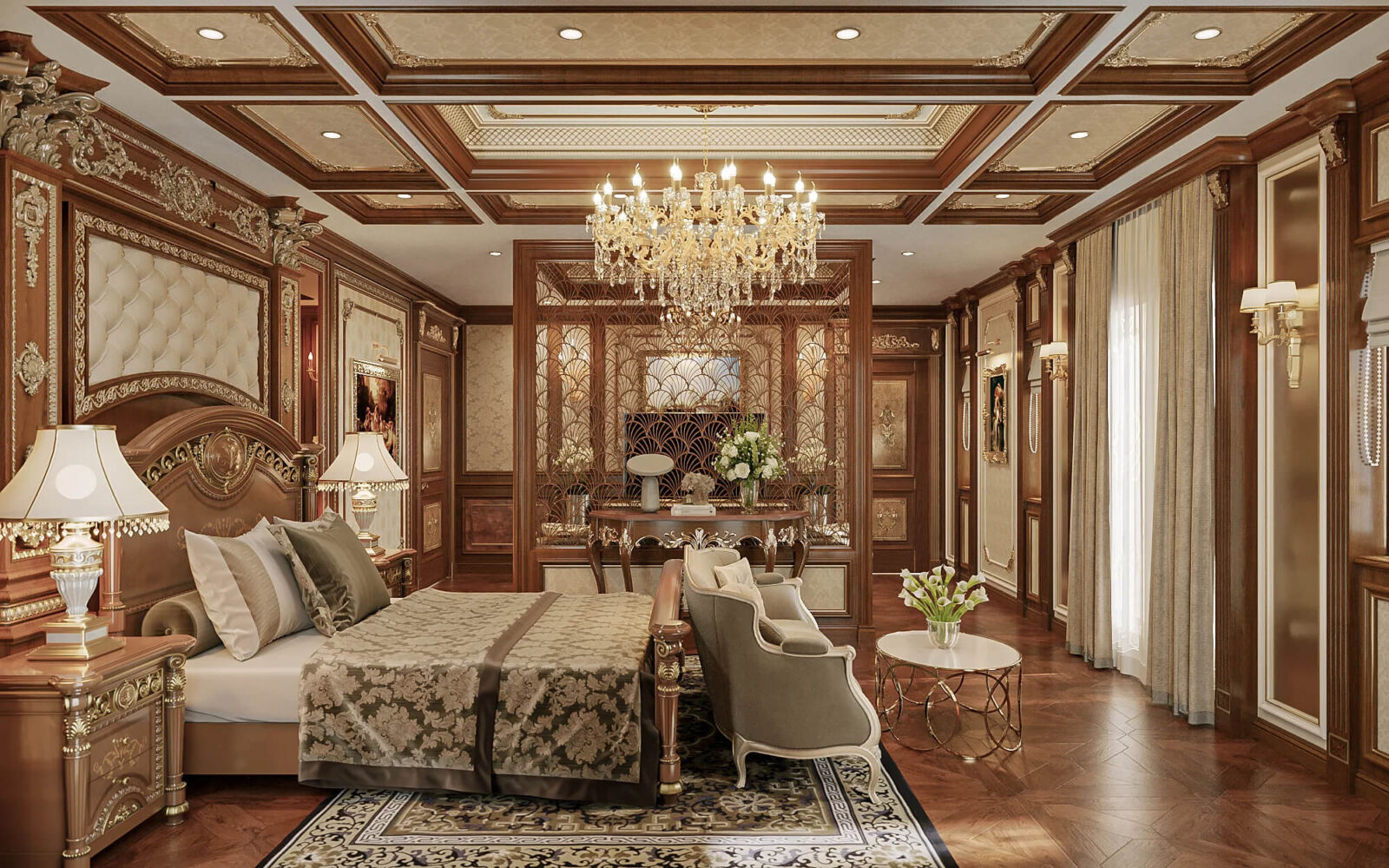 nội thất biệt thự long biên golf villas