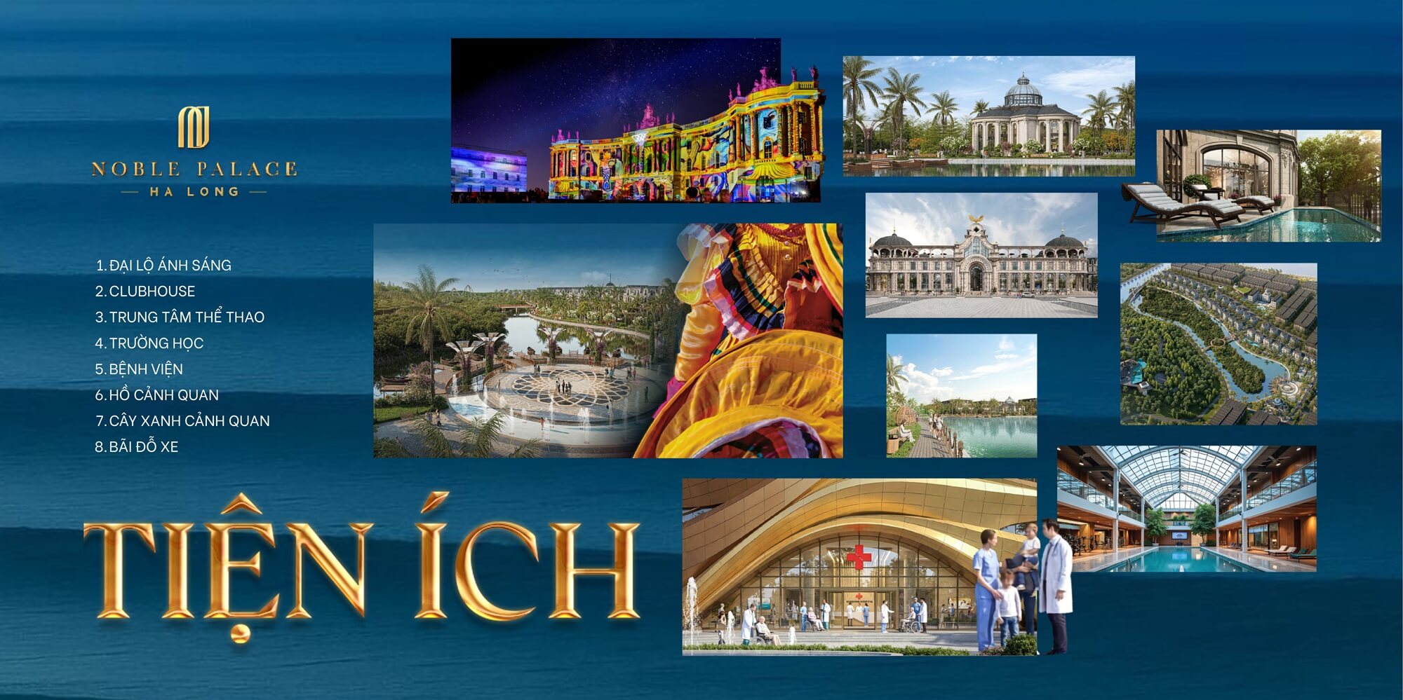 tiện ích dự án noble palace hạ long